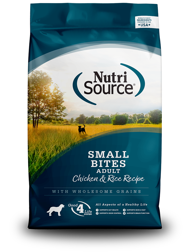 Nutri Source Adult - Small Bites - Chicken & Rice (pollo y arroz)