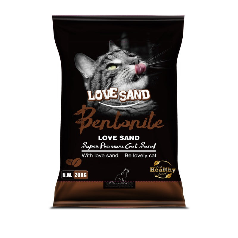 Arena para gatos Love Sand